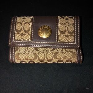 Coach wallet/purse/coin purse
